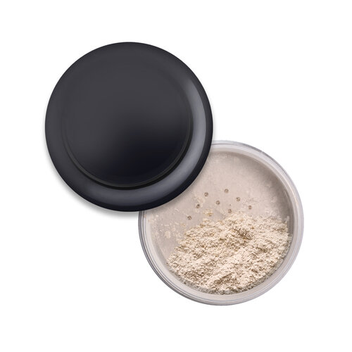 Set,Of,Face,Powder,For,Make,Up,Isolated,On,White.